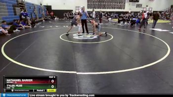 126 lbs Champ. Round 1 - Tyler Muir, Erie vs Nathaniel Barker, Bayard