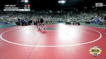 G6A-170 lbs Cons. Round 1 - Abby Anglley, ELGIN (Girls) vs Autumn Steagall, MOORE (Girls)
