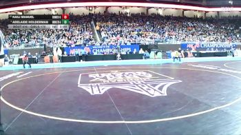 Girls-170 lbs 1st Place Match - Adelaide Holderman, Middleville Thornapple Kellogg (Girls) vs Kaili Manuel, Romeo (Girls)