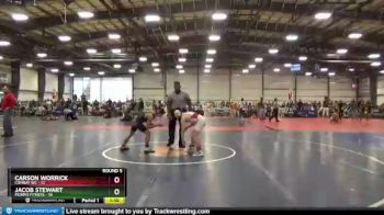 115 lbs Round 5 (6 Team) - Jacob Stewart, Morris Fitness vs Carson Worrick, Combat WC