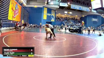 138 lbs Cons. Round 3 - Tyler Yildiz, Seton Hall Prep vs Richie Clementi, Brother Martin