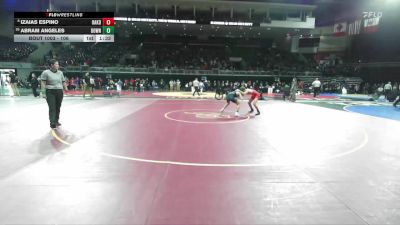 106 lbs Champ. Round 1 - Abram Angeles, Downey vs Izaias Espino, Oakdale