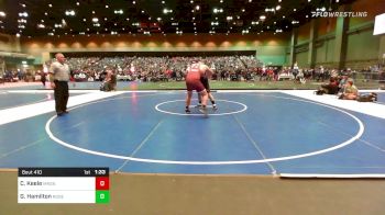 285 lbs Round Of 64 - Cole Keele, Morgan vs Grady Hamilton, Roseburg