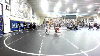 138 lbs Champ. Round 2 - Ethan Perez, Cypress vs Bryan Villatoro, Anaheim