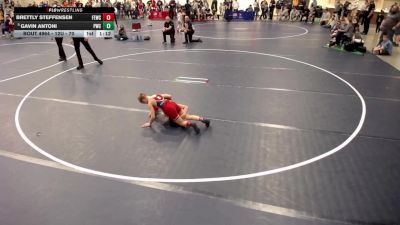 12U - 70 lbs 5th Place Match - Brettly Steffensen, Flat Earth Wrestling Club vs Gavin Antoni, Pinnacle Wrestling Club