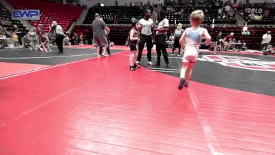 52 lbs 3rd Place - Tripp Cooper, Collinsville Cardinal Youth Wrestling vs Adam Brummett, Sperry Wrestling Club