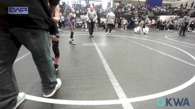 57 lbs Rr Rnd 3 - Noah Torres, Standfast OKC vs Adalena Chay, Harrah Little League Wrestling