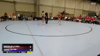 120 lbs Placement Matches (8 Team) - Kristen De La Rosa, Oklahoma Blue vs Mariah Dillard, Texas Blue