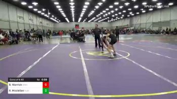 105 lbs Consolation - Brody Warrick, Sebolt Wrestling Academy vs Rayvon Mcclellan, Team Tulsa Wrestling Club