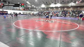 141 lbs Quarterfinal - Logan Wagner, Marian University (IN) vs Daniel Guerrero, Eastern Oregon University (OR)
