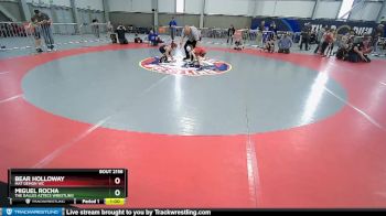 53 lbs Quarterfinal - Miguel Rocha, The Dalles Aztecs Wrestling vs Bear Holloway, Mat Demon WC