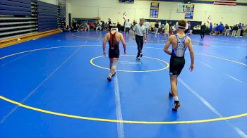 125 lbs Round 5 (6 Team) - Hunter Jackson, Carl Albert State vs Stockton Allen, Western Wyoming College