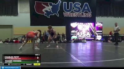 165 lbs 1st Place Match - Tanner Hodgins, New Jersey vs Charles Petit, MN Elite Wrestling Club