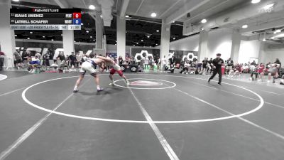 U20 Freestyle FS - 74 lbs Cons. Round 4 - Isaias Jimenez, Pennsylvania RTC vs Latrell Schafer, Wolfpack RTC