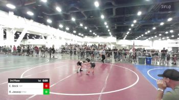 46 lbs 3rd Place - Elijah Beck, Top Rank vs Ridge Jessop, Ryse Wr Ac