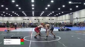 170 lbs Prelims - Bryce Keckley, OH vs Mickey Griffith, IA