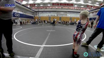 40 lbs Consi Of 4 - Cole Calabrese, Little Axe Takedown Club vs Trevor Davidson, El Reno Wrestling Club