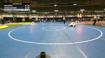 285 lbs Quarters & Wb (16 Team) - Chance Jackson, Newberry College vs Liam Babitt, MSU Moorhead