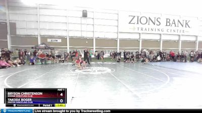 106 lbs Semifinal - Bryson Christenson, Ravage Wrestling Club vs Takoda Boger, Protos Wrestling Club