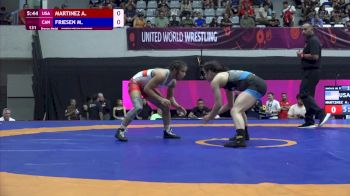 57 kg Bronze - Amanda Martinez, USA vs Mia Friesen, CAN