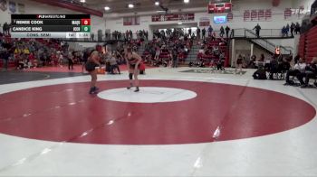 170 lbs Cons. Semi - Candice King, Iowa City High vs Renee Cook, Maquoketa