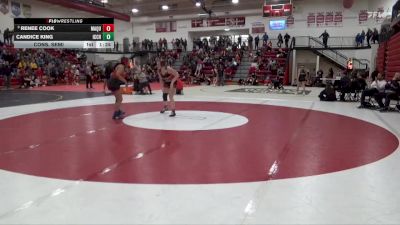 170 lbs Cons. Semi - Candice King, Iowa City High vs Renee Cook, Maquoketa