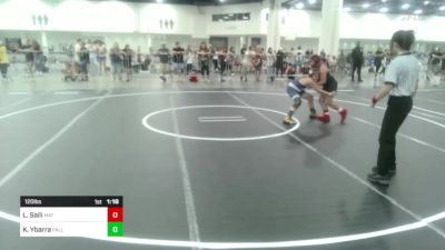 120 lbs Rr Rnd 1 - Laydon Saili, Mat Demon WC vs Kaidan Ybarra, Fallon Outlaws WC