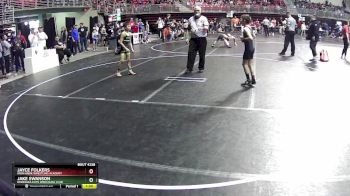 75 lbs Quarterfinal - Jake Swanson, Nebraska Elite Wrestling Club vs Jayce Folkers, Iron Hawk Wrestling Academy