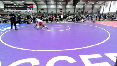 157 lbs 1st Place Match - Bum-Erdene Boldsukh, Takedown Express vs Bohden Sowa, Salem Elite