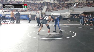 147-D1 Cons. Round 2 - Hayden Smith, Mountain View (Marana) High School vs Leah Vasquez, Sunnyside High School
