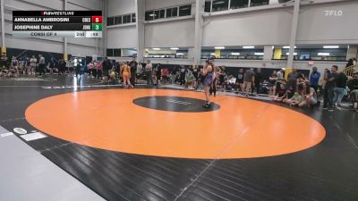110 lbs 3rd Place - Isabella Yodice, Laurence Harbor vs Emma Smith, Easton