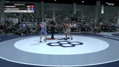 86 lbs Champ. Round 3 - Jake Dailey, Tar Heel Wrestling Club vs Jared Schoppe, Lehigh Valley Wrestling RTC