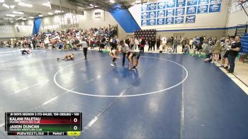 160 lbs Champ. Round 1 - Kalani Faletau, Falcon Wrestling Club vs Jaxon Duncan, Cougars Wrestling Club