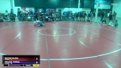 250 lbs 2nd Place Match (8 Team) - Sultan Olzha, Florida vs Michael Danial, Illinois