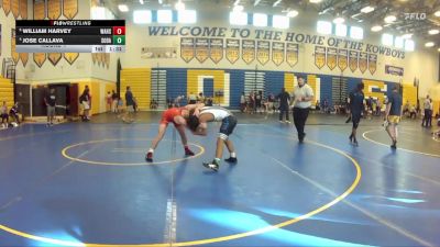 126 Gold Round 1 - Jose Callava, South Dade vs William Harvey, Wakulla Hs