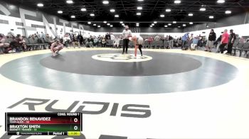 105 lbs Semis & 1st Wrestleback (8 Team) - Braxton Smith, Burnett Trained vs Brandon Benavidez, Team Alien