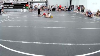 92 lbs Round 7 (8 Team) - Matt Limmer, OMP vs Cooper Grant, Smitty`s Barn