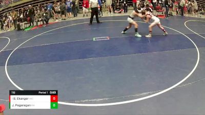 110 lbs Quarterfinal - Bryce Ekanger, Infinite Wrestling Club vs Jahryzen Pagaragan, Pride Wrestling