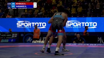 51 kg Repechage #2 - Ali Seyidalili, Azerbaijan vs Koba Karumidze, Georgia