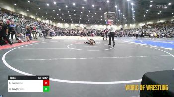 46 lbs Round Of 16 - Treyson Ross, Punisher Wrestling Club vs Brody Taylor, Willits Grappling Pack
