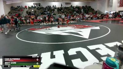 190 lbs Quarterfinal - Britt Gaire, Fairview vs Cain Gutierrez, Eaglecrest B