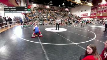 150 lbs Cons. Semi - Grey Hamilton, Evanston vs Dane Arnoldi, Rock Springs