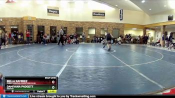117 lbs Round 3 - Damiyana Padgett, Indiana vs Bella Ramirez, Perry Meridian Wrestling Club