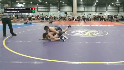155 lbs Champ. Round 2 - Abraham McWhorter, Boone RTC vs James Hedrick, Red Lion Wrestling Club