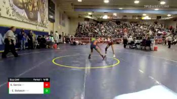 106 lbs Champ. Round 2 - Emarie Boloson, Cypress vs Saryna Garcia, Etiwanda