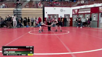 74-80 lbs Cons. Round 1 - Landon Nichols, MXW vs Lyrik Hodges, Contenders Wrestling Acadamy