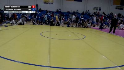 175 lbs Cons. Quarters - Henry Sorensen, Boise High School Wrestling vs Gage McWatters, Lakeland High School Wrestling