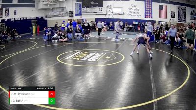 107 lbs 3rd Place Match - Cooper Keith, Moshannon Valley Hs vs Maison Robinson, Chartiers Houston Hs