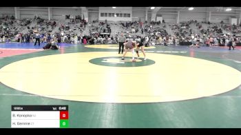 126 lbs Consi Of 16 #1 - Belle Konopka, NJ vs Hoshena Gemme, CT