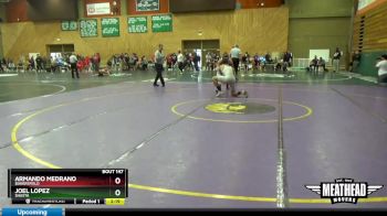 197 lbs Champ. Round 2 - Joel Lopez, Shasta vs Armando Medrano, Bakersfield